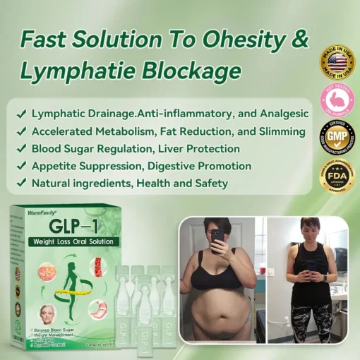 𝗪𝗮𝗿𝗺𝗙𝗮𝗺𝗶𝗹𝘆® 𝐆𝐋𝐏-𝟏 𝐒𝗹𝐢𝐦𝐦𝐢𝐧𝐠 𝐇𝐞𝐚𝗹𝐭𝐡 𝐈𝐦𝐩𝐫𝐨𝐯𝐞𝐦𝐞𝐧𝐭 𝐀𝐦𝐩𝐨𝐮𝗹𝐞 𝐃𝐫𝐨𝐩𝐬