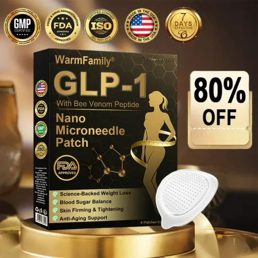WarmFamily® FDA-Tirzepatide Nano-Microneedle Patch