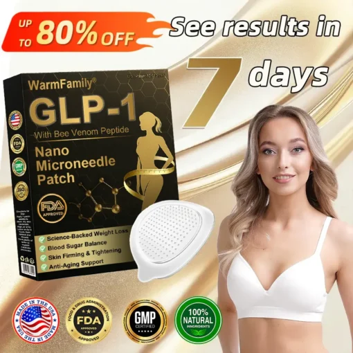 WarmFamily® FDA-Tirzepatide Nano-Microneedle Patch