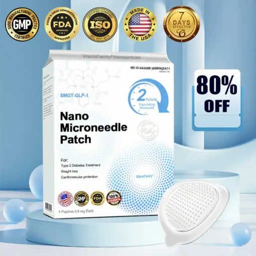【WarmFamily® Official Store】Tirzepatide Nano Microneedle Patch