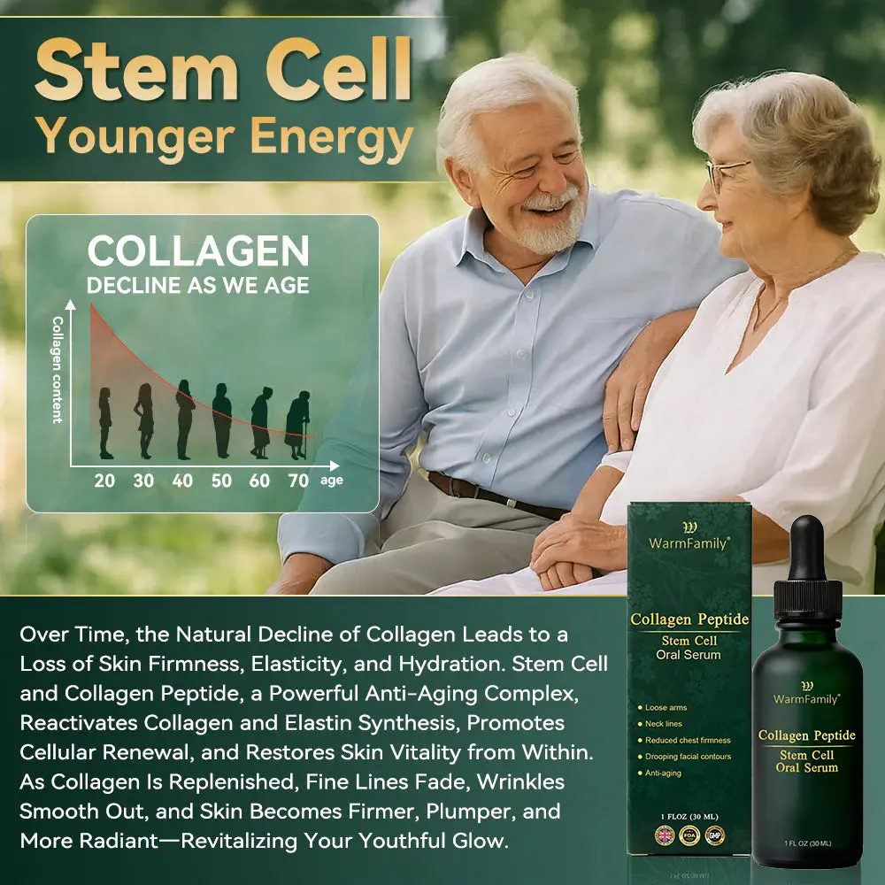 WarmFamily® Collagen Peptide Stem Cell Oral Serum