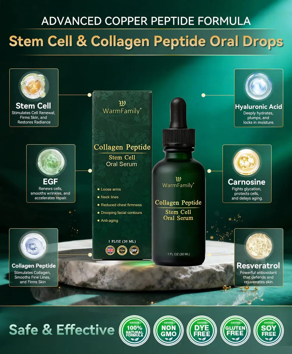 WarmFamily® Collagen Peptide Stem Cell Oral Serum